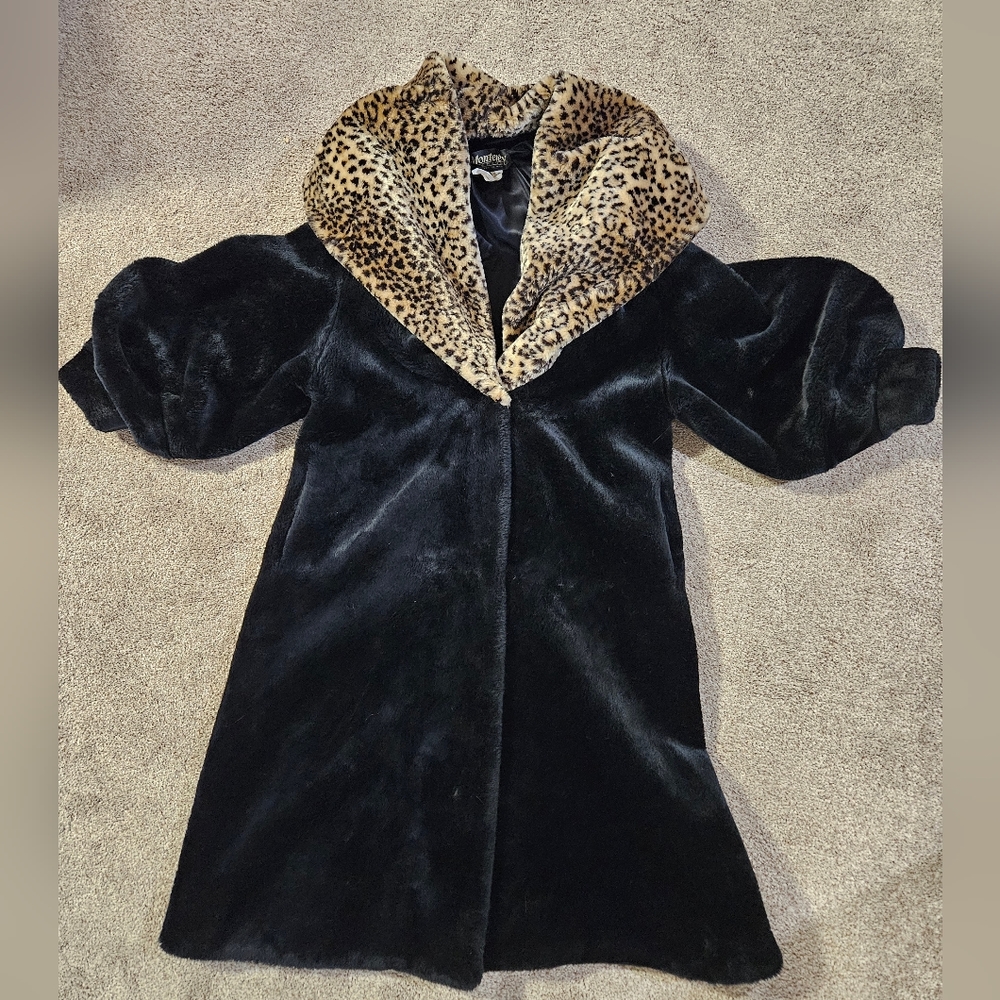 Vintage Monterey Fashions Faux Fur Jacket